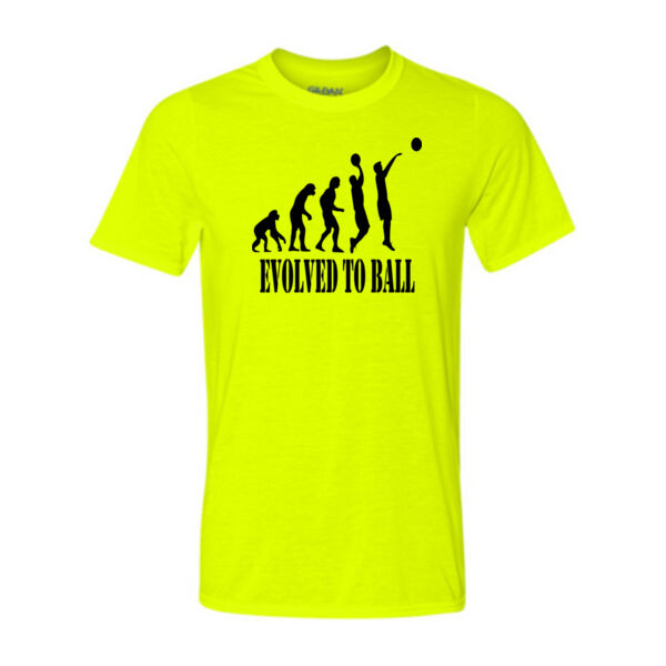 Evolved to Ball Basketball  - Light Youth/Adult Ultra Performance 100% Performance T Shirt Thumbnail