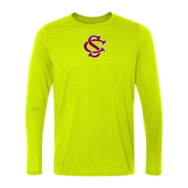 Silver Creek Raptors Interlocking SC - Light Long Sleeve Ultra Performance 100% Performance T Shirt Thumbnail