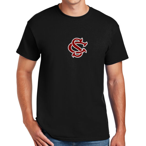 Silver Creek Raptors Interlocking SC - DryBlend™ 50 Cotton/50 DryBlend™Poly T Shirt Thumbnail