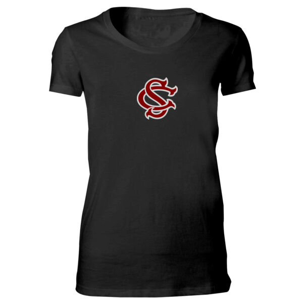 Silver Creek Raptors Interlocking SC - Bella Favorite T-Shirt Thumbnail
