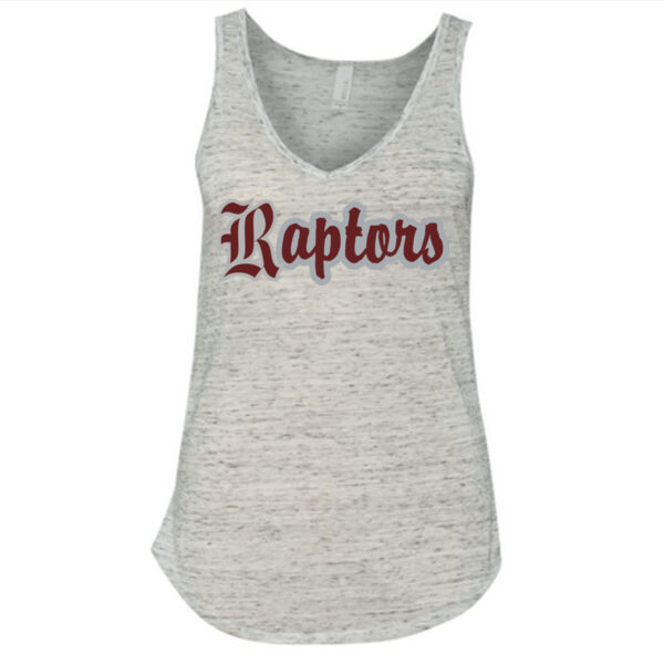 Silver Creek Raptors - Ladies' Flowy V-Neck Tank Thumbnail
