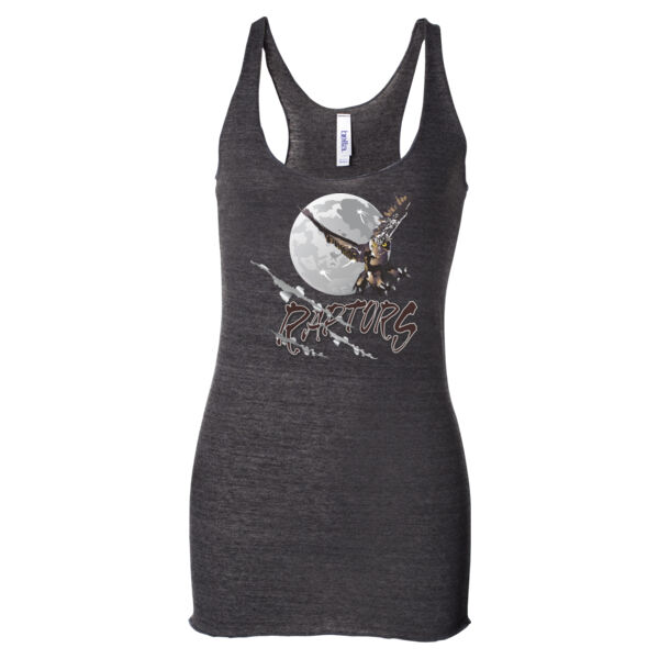 Silver Creek Raptors Moon - Ladies' Triblend Racerback Tank Top Thumbnail