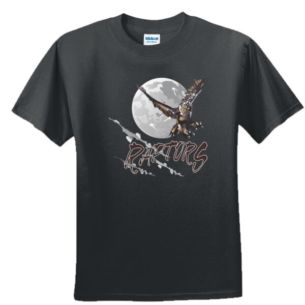 Silver Creek Raptors Moon - Unisex or Youth Ultra Cotton™ 100% Cotton T Shirt Thumbnail