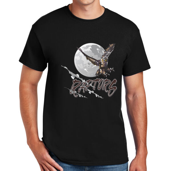 Silver Creek Raptors Moon - DryBlend™ 50 Cotton/50 DryBlend™Poly T Shirt Thumbnail