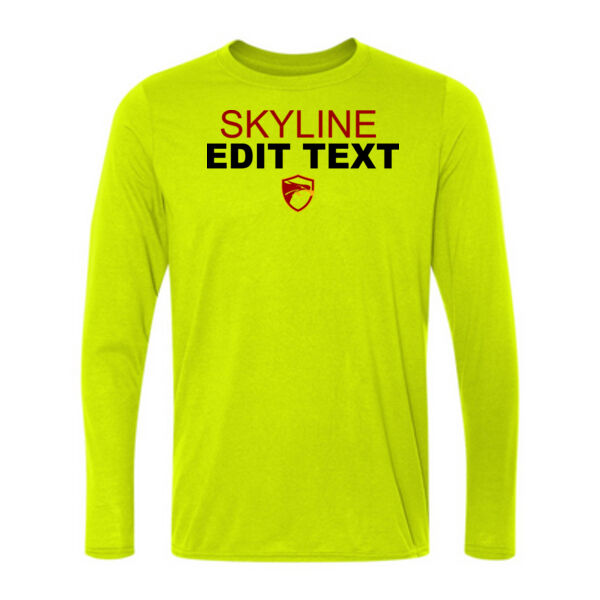Skyline Custom Sport, Club or Activity - Light Long Sleeve Ultra Performance 100% Performance T Shirt Thumbnail