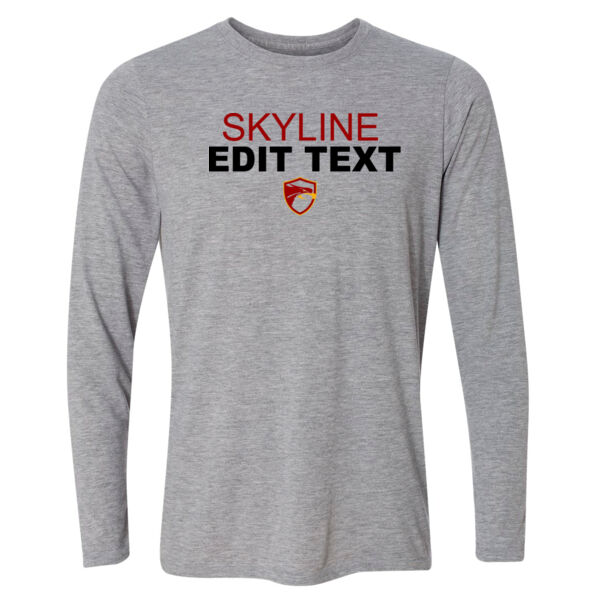 Skyline Custom Sport, Club or Activity - Light Youth Long Sleeve Ultra Performance 100% Performance T Shirt Thumbnail