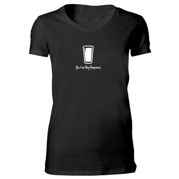 You Can Buy Happiness Beer Pint Glass - Bella Favorite T-Shirt Thumbnail