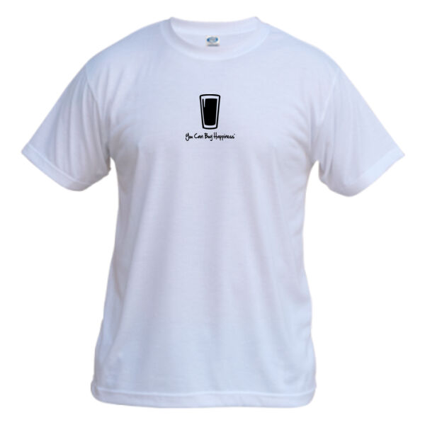 You Can Buy Happiness Beer Pint Glass - Vapor Basic Performance Tee Thumbnail