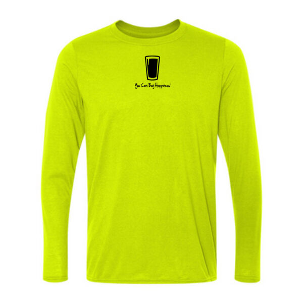 You Can Buy Happiness Beer Pint Glass - Light Long Sleeve Ultra Performance 100% Performance T Shirt Thumbnail
