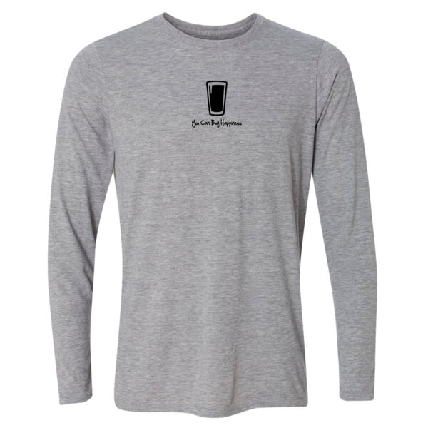 You Can Buy Happiness Beer Pint Glass - Light Youth Long Sleeve Ultra Performance 100% Performance T Shirt Thumbnail