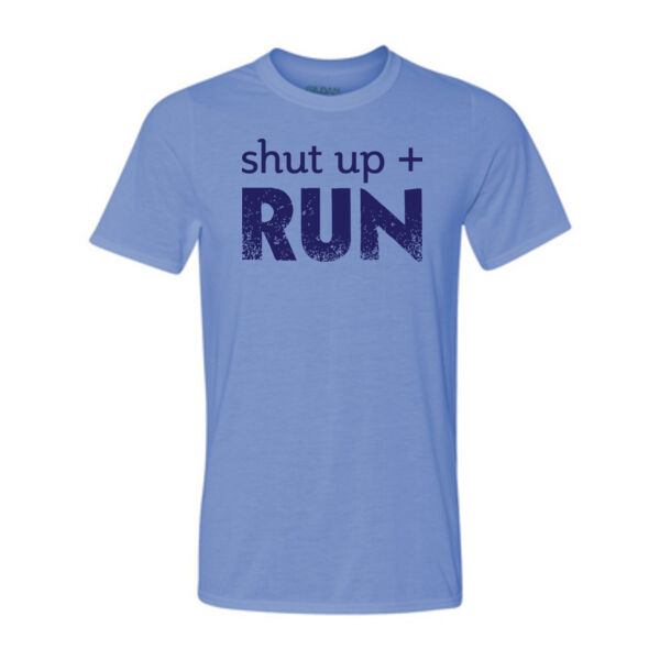 Shut Up & Run - Light Youth/Adult Ultra Performance 100% Performance T Shirt Thumbnail