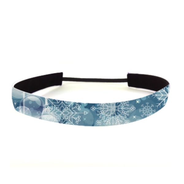 Ornament Snowflake - Non Slip Adjustable Headband Thumbnail