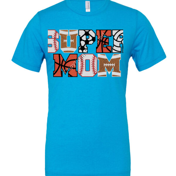 Super Mom - Cotton/Polyester T-Shirt Thumbnail