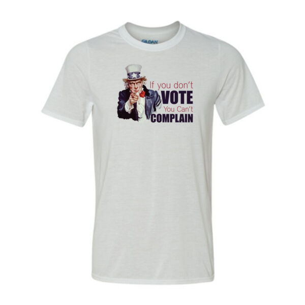 If you don't vote, you can't complain - Light Youth/Adult Ultra Performance 100% Performance T Shirt Thumbnail