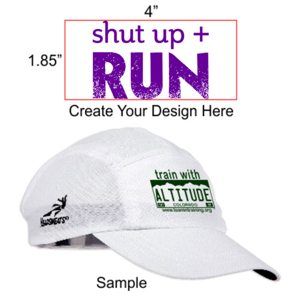 Shut Up & Run - Purple - Headsweat Hat Thumbnail