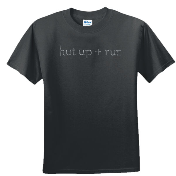 Shut Up and Run Rhinestone - Unisex or Youth Ultra Cotton™ 100% Cotton T Shirt Thumbnail