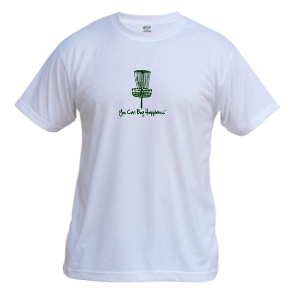 You Can Buy Happiness Disc Golf - Vapor Basic Performance Tee Thumbnail