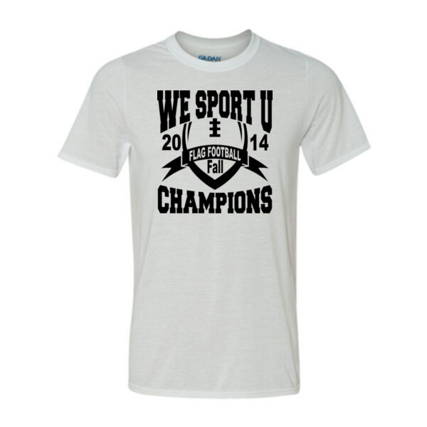 We Sport U Fall 2014 Champions - Light Youth/Adult Ultra Performance 100% Performance T Shirt Thumbnail