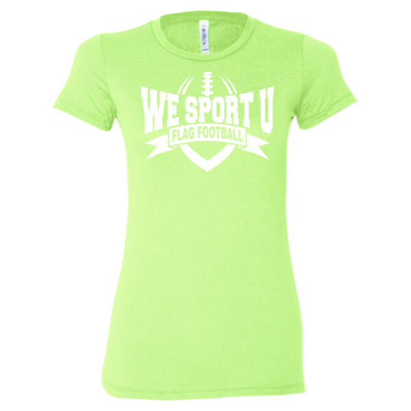 We Sport U Flag Football - Ladies' Cotton/Polyester T-Shirt Thumbnail