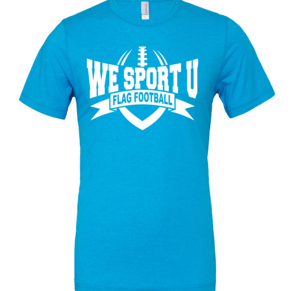 We Sport U Flag Football - Cotton/Polyester T-Shirt Thumbnail