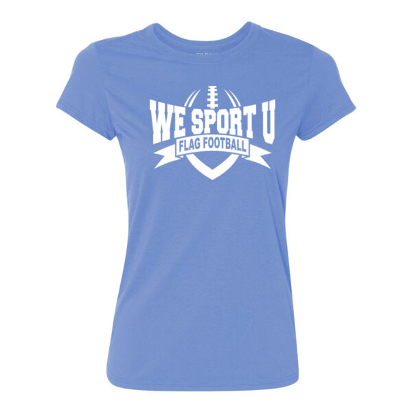 We Sport U Flag Football - Ladies Ultra Performance 100% Performance T Shirt Thumbnail
