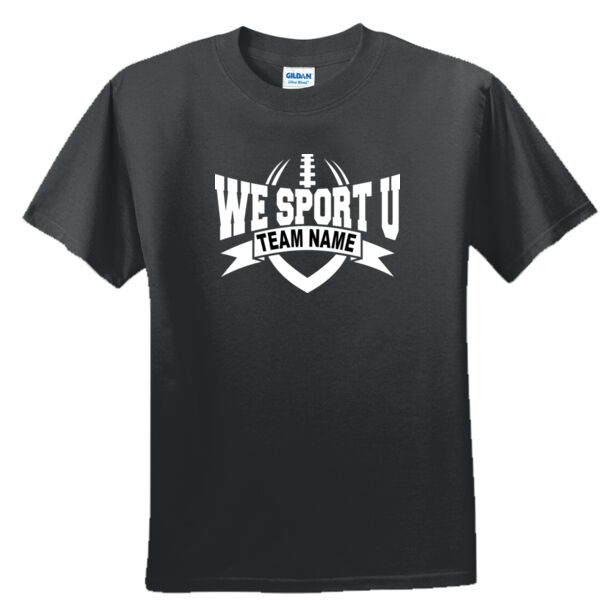 Custom We Sport U - Unisex or Youth Ultra Cotton™ 100% Cotton T Shirt Thumbnail