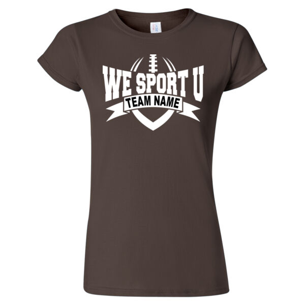 Custom We Sport U - Junior Fit Softstyle T-Shirt Thumbnail