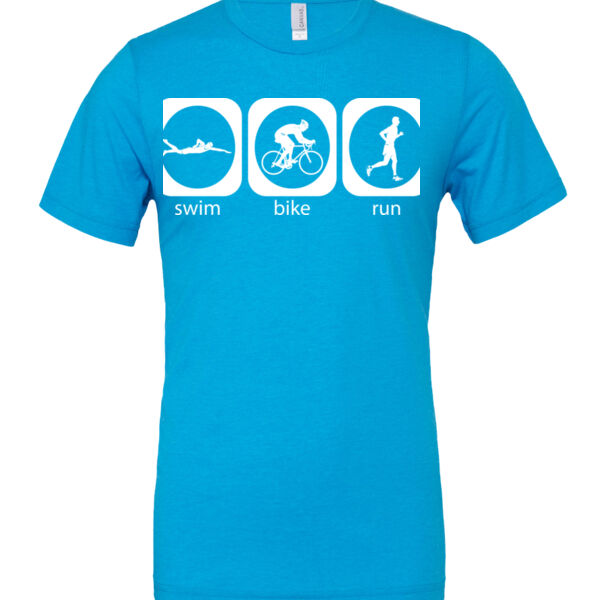 Triathlon Icons (M)  - Cotton/Polyester T-Shirt Thumbnail