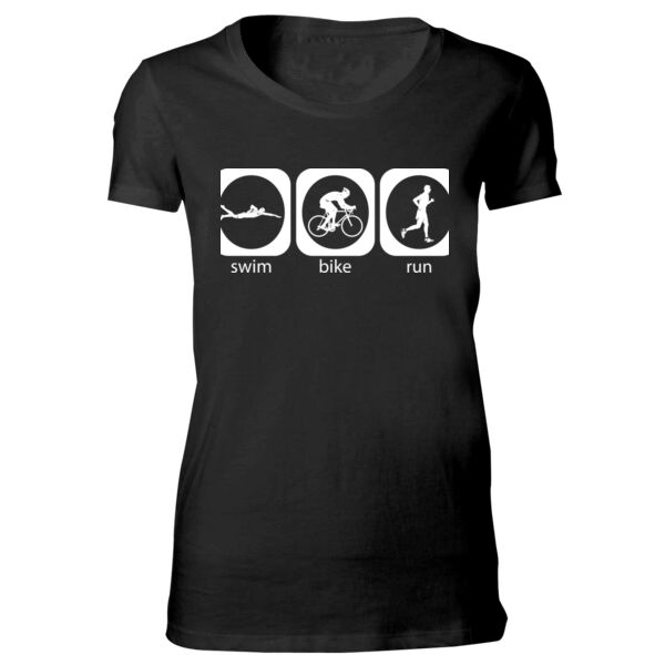 Triathlon Icons (M)  - Bella Favorite T-Shirt Thumbnail
