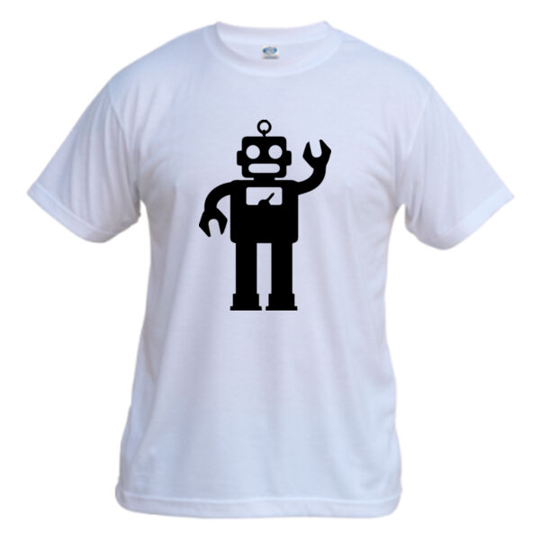 Waving Robot - Vapor Basic Performance Tee Thumbnail