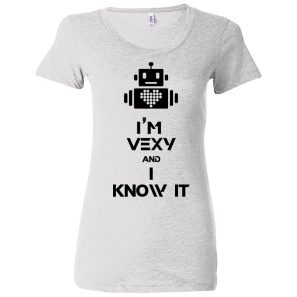 I'm VEXY and I know it - (S) Ladies' Triblend Short Sleeve T-Shirt Thumbnail