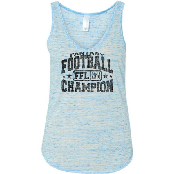 Fantasy Football Champion FFL 2014 - Ladies' Flowy V-Neck Tank Thumbnail