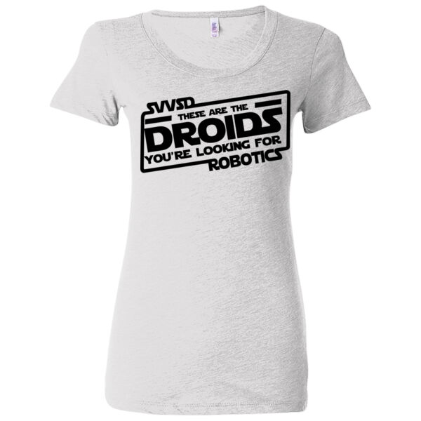 These Are The Droids You're Looking For SVVSD Robotics - (S) Ladies' Triblend Short Sleeve T-Shirt Thumbnail