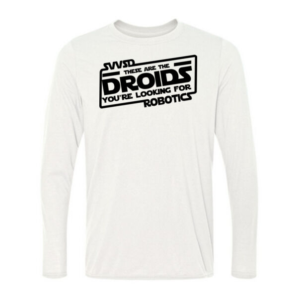 These Are The Droids You're Looking For SVVSD Robotics - Light Long Sleeve Ultra Performance 100% Performance T Shirt Thumbnail