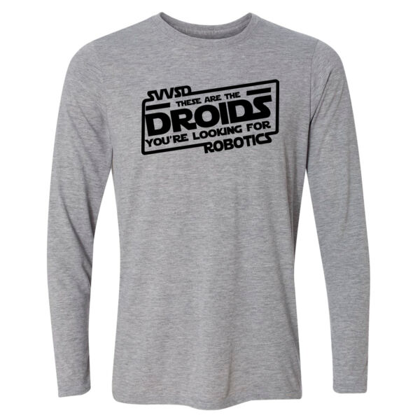 These Are The Droids You're Looking For SVVSD Robotics - Light Youth Long Sleeve Ultra Performance 100% Performance T Shirt Thumbnail