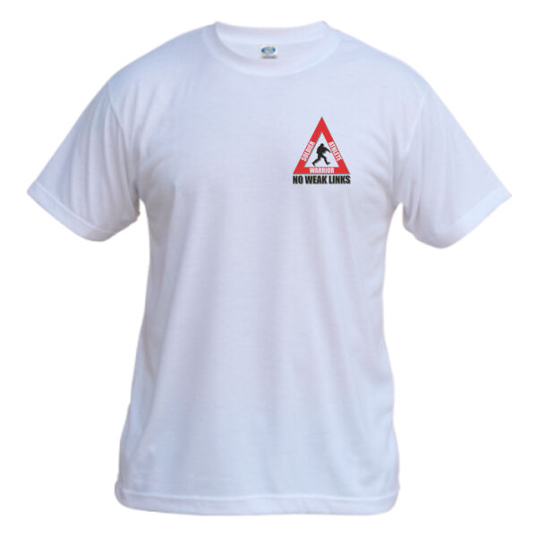 Soldier Athlete Warrior - No Weak Links (Red) - Vapor Basic Performance Tee Thumbnail