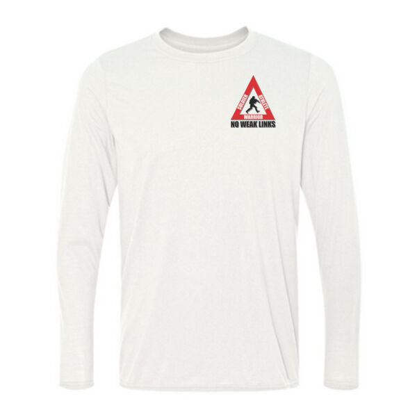 Soldier Athlete Warrior - No Weak Links (Red) - Light Long Sleeve Ultra Performance 100% Performance T Shirt Thumbnail
