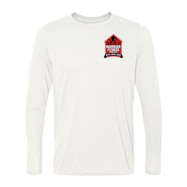 Warrior Fitness Concepts (2-side) - Light Long Sleeve Ultra Performance 100% Performance T Shirt Thumbnail