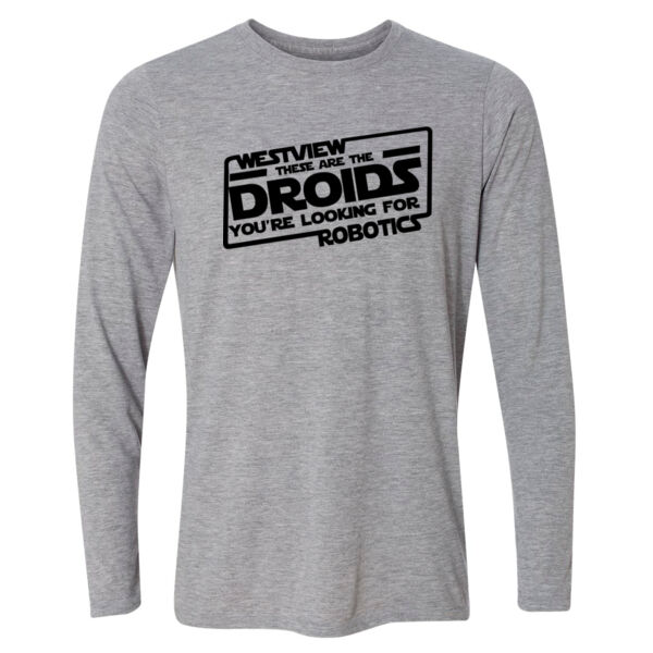 These Are The Droids You're Looking For Westview Robotics - Light Youth Long Sleeve Ultra Performance 100% Performance T Shirt Thumbnail