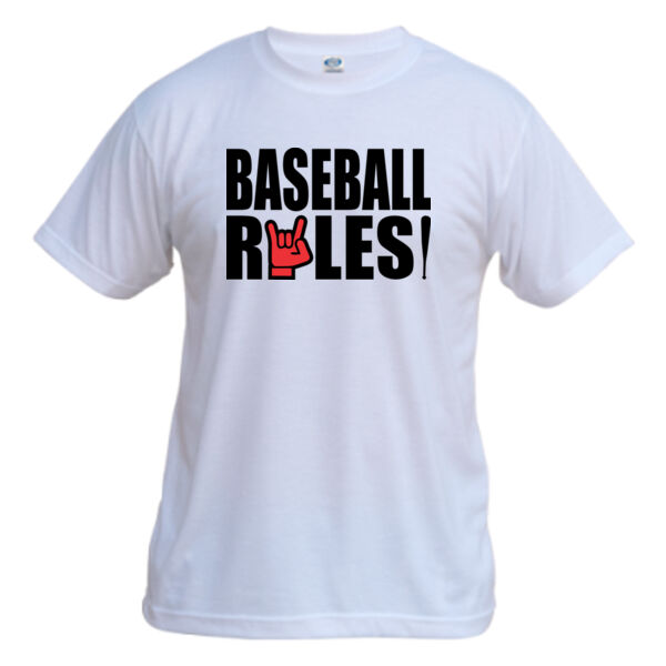 Baseball Rules - Vapor Basic Performance Tee Thumbnail