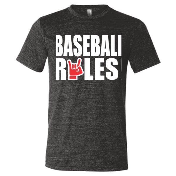 Baseball Rules - Triblend Short Sleeve T-Shirt Thumbnail