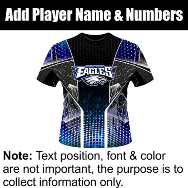 Eagles Sublimated Team Jersey Thumbnail