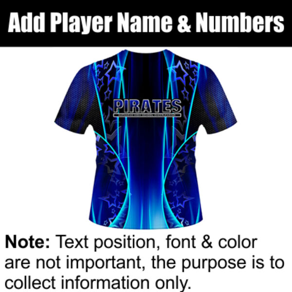Pirates Sublimated Team Jersey Thumbnail