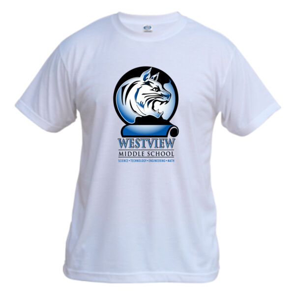 Westview Middle School Color Logo - Vapor Basic Performance Tee Thumbnail