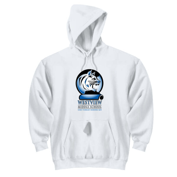 Westview Middle School Color Logo - DryBlend™ Pullover Hooded Sweatshirt Thumbnail