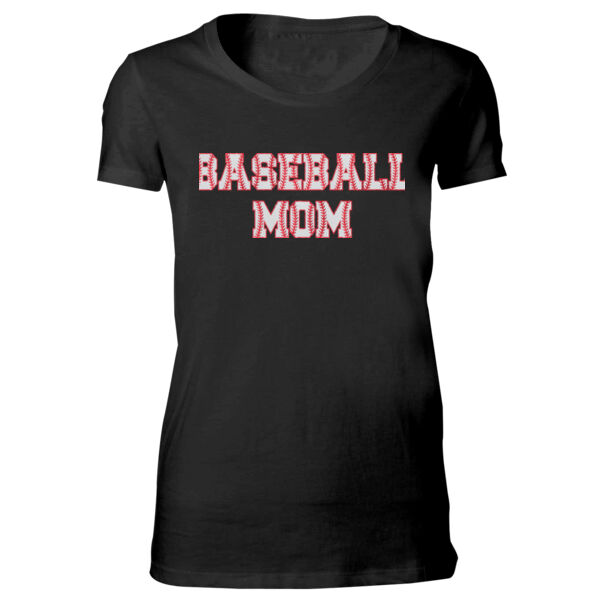 Baseball Mom with Favorite Player - Bella Favorite T-Shirt Thumbnail