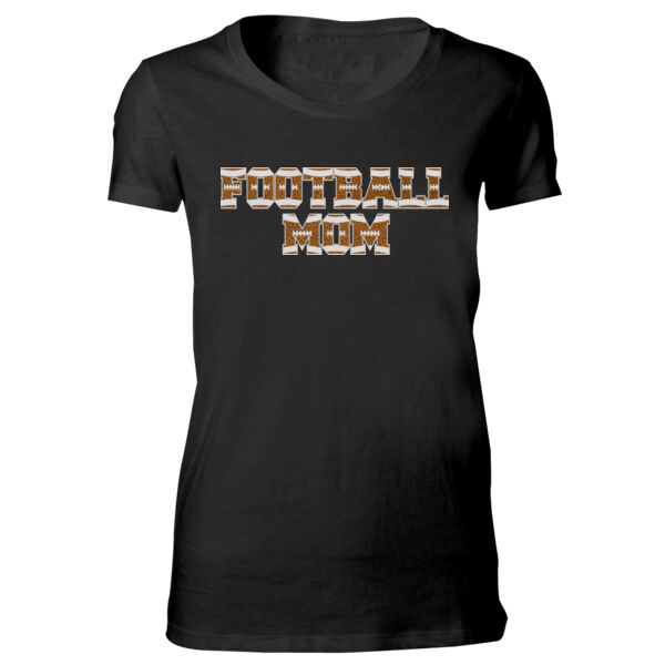 Football Mom with Favorite Player - Bella Favorite T-Shirt Thumbnail