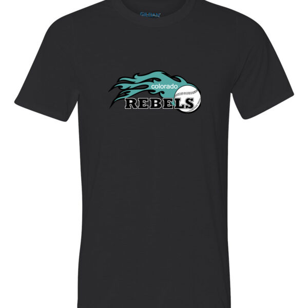 Rebels - Teal - Youth Ultra Performance 100% Performance T Shirt Thumbnail