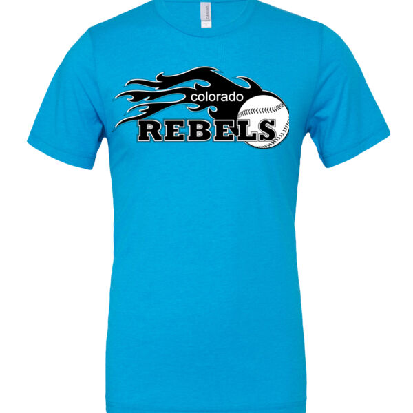 Rebels - Black - Cotton/Polyester T-Shirt Thumbnail