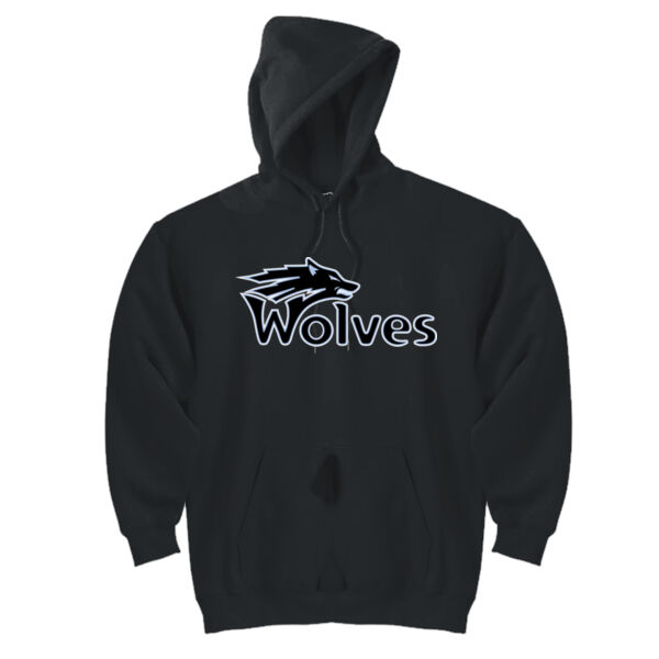 Wolves - DryBlend™ Pullover Unisex Hooded Sweatshirt Thumbnail